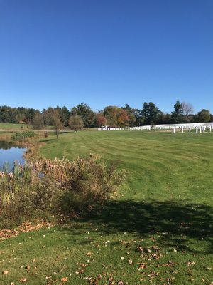 Maine Veterans memorial cemetery- thankful for those who have served our country!