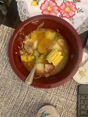 Caldo de rez