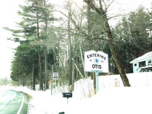 Entering Otis from Becket.