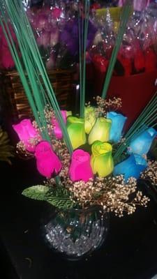 100% Roses Made out of wood!!! More information,  please call or text, (323) 715 2933