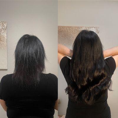 Hair Extensions in 18 inches