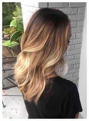 Lived in summer blonde color