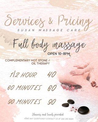 Susan Massage Care