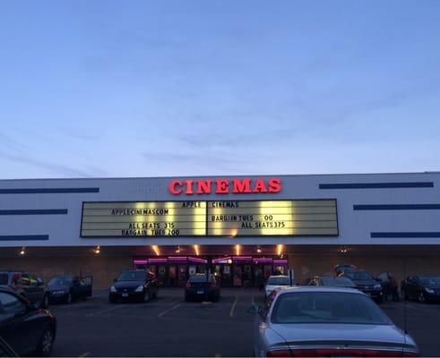 Night view of this strange and beautiful theatre