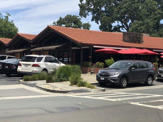 Monday, June 24, 2019: front of plaza at northwest corner of Lafayette Cir. and Fiesta Ln.