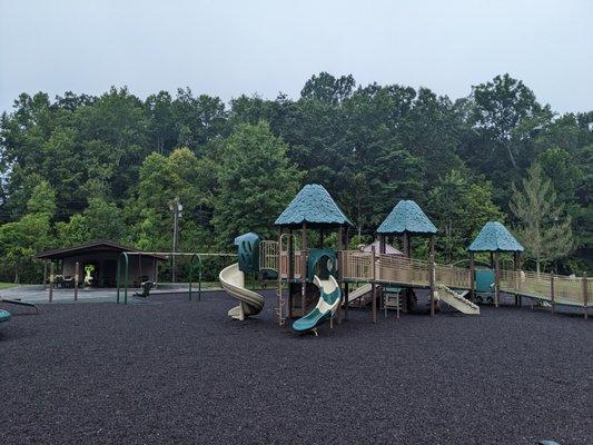 Playground at Whitley Branch Veterans Park, London