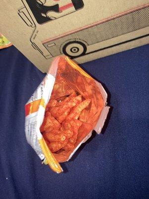 The one that looks like the Regular cheetos.