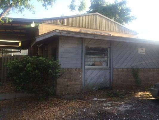 Front of Bob's shop