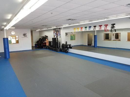 Our training floor has the best mats in the industry.