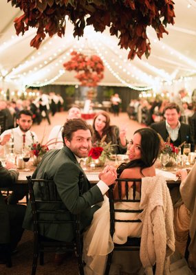 Reception Meal under Tent