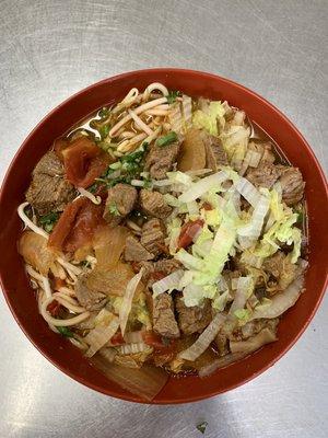 Beef noodle soup