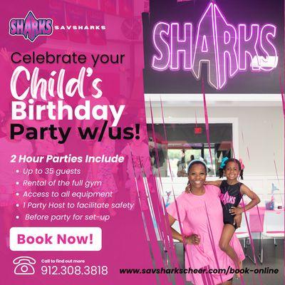 Birthday Party or any other events? We've got it covered!