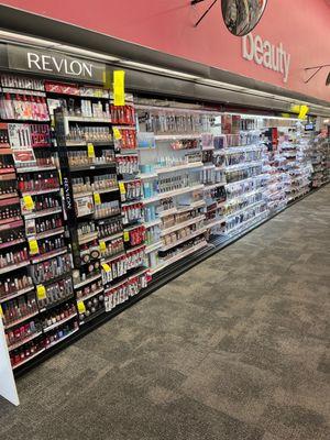 Makeup aisle