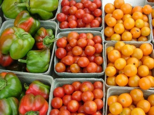 Fresh veggies at the market