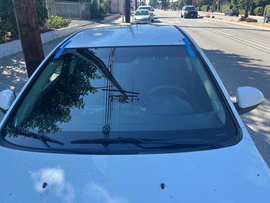 After: New windshield done by Keith!