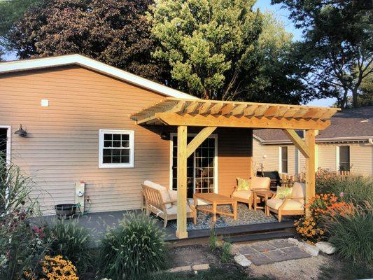 Wood Pergola