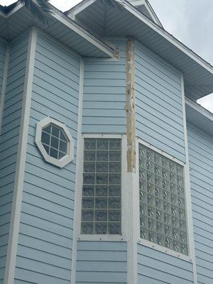 Exterior trim repair