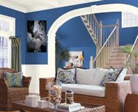 Blue Living Room