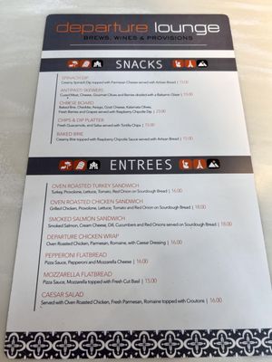 Food menu