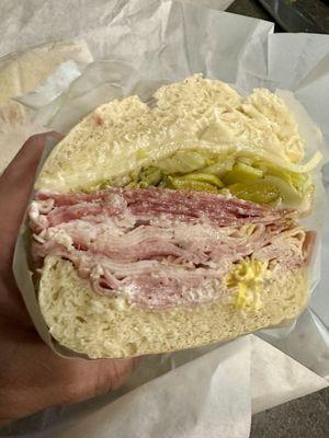 The Dagwood Sandwich (w/ extra meat) - Absolutely fantastic!