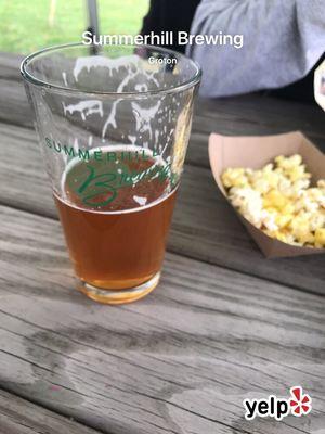 Great IPA and free popcorn!