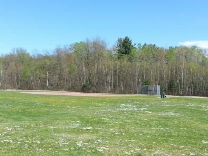 Baseball softball field in park