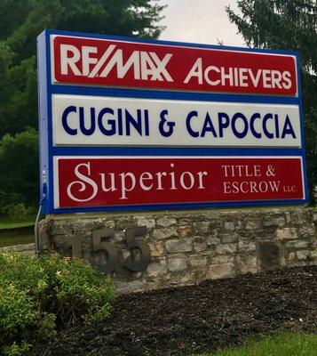 RE/MAX Achievers  Road Sign