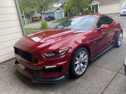 So clean  Check out how it's holding up on my IG: @teddys.gt   2015 Ford Mustang GT