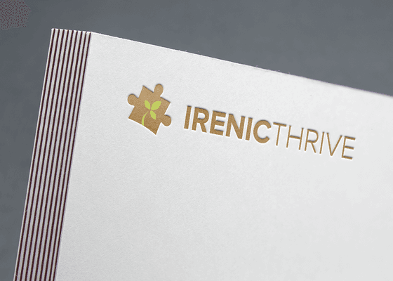 Irenic Thrive Logo Design