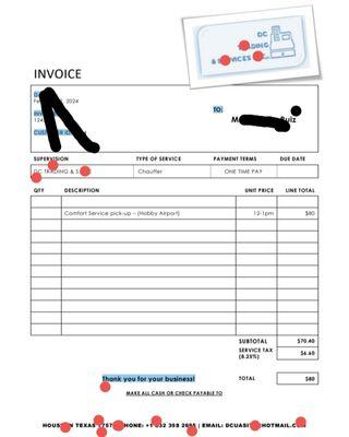 Knows how to create and design templates for business cards, business invoices formats, etc.