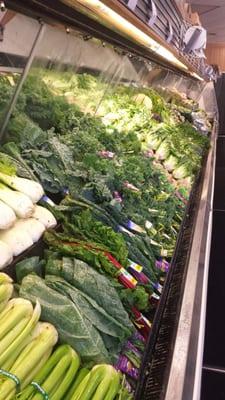 Awesome greens selection. Organic Kale is really cheap here!