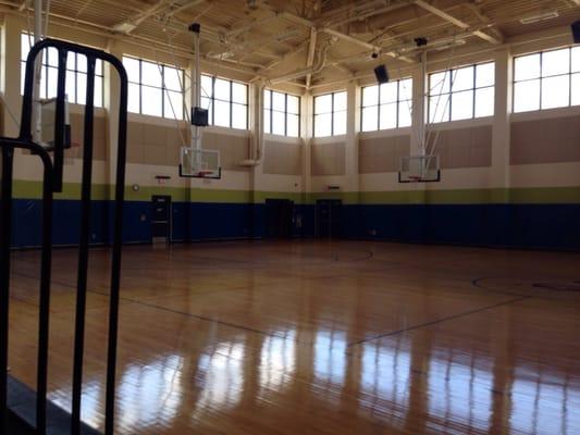 Basketball court / gym