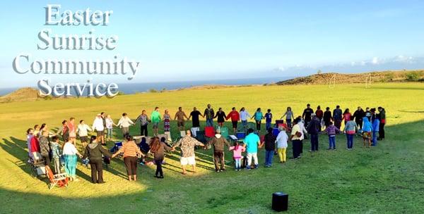 Sponsors of Waikoloa Easter Sunrise Service.