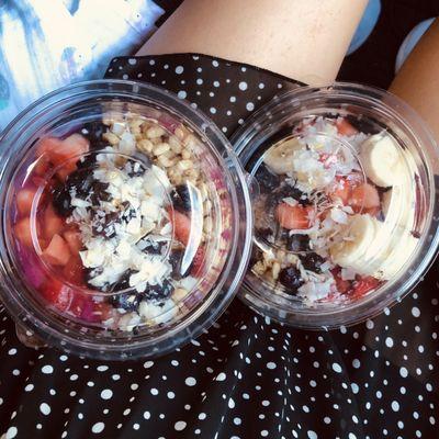 Acai & Dragonfruit bowls secured!