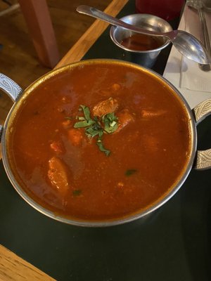 Chicken vindaloo