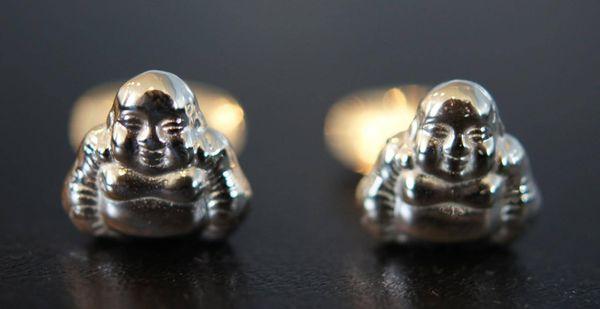 Buddha Sterling Cufflinks