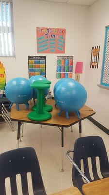 Flexible seating!