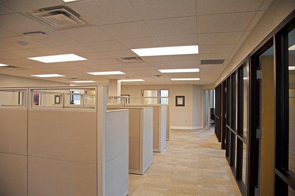 Hallway at Horan Fort Mitchell office