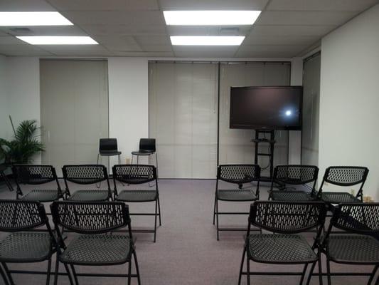 Training room at VoiceoverCity