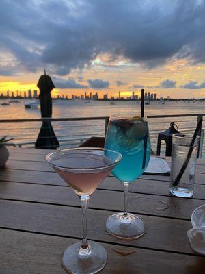 drinks with a view!