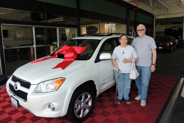 2012 Toyota Rav4 Congrats Mr and Mrs Binder! We value your business and thank you for choosing New Auto's Inc!