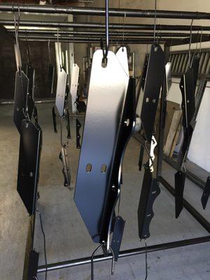 Production powder coating-we do it !