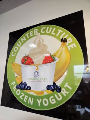 Counter Culture Logo Sign