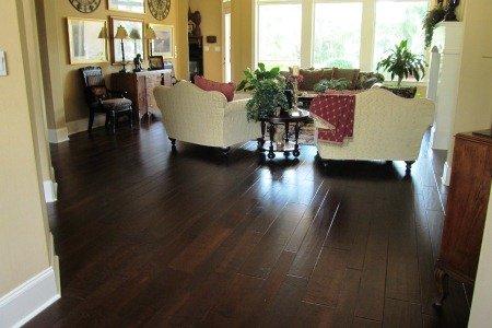 Random Width Pre-Finished Flooring for a less traditional look.