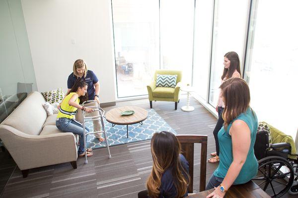 Students participate in the Occupational Therapy program on Phoenix Biomedical Campus