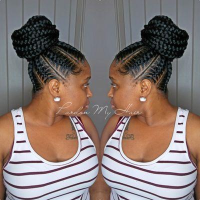 Feed In Braid Ponytail