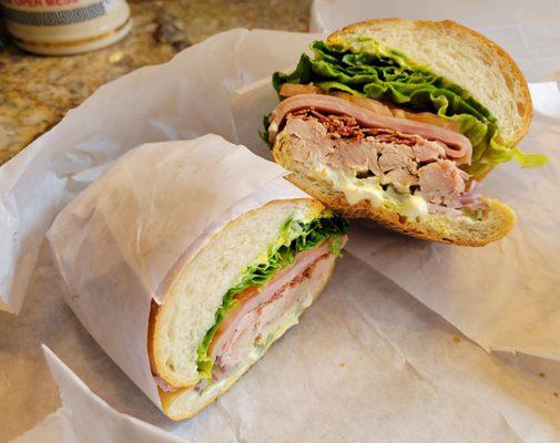 Turkey Club, from The Sandwich Board on Webb Ave x Park St