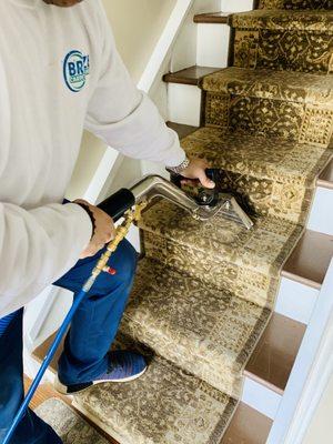 Residential Stair Cleaning