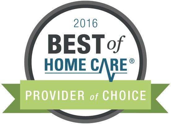 A Best of Home Care Award-Winning Provider