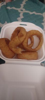 Some damn great onion rings!